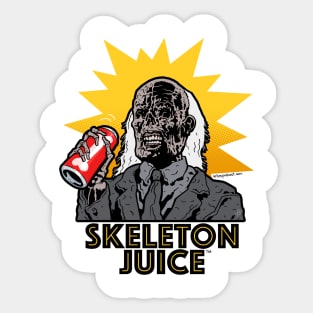 Skeleton Juice Sticker